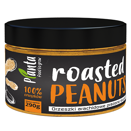 Orzechy arachidowe prażone w słupkach