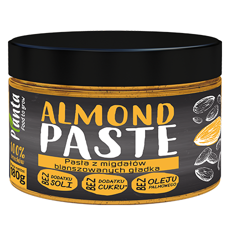 Pasta z migdałów blanszowanych